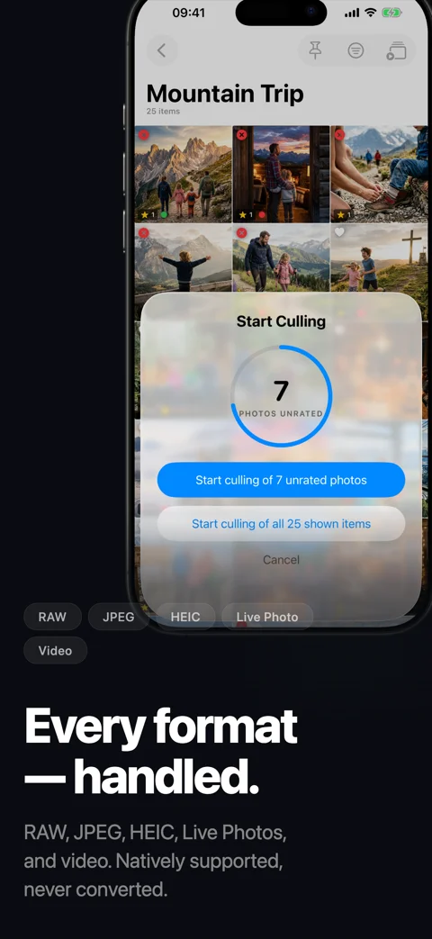 Format support on iPhone